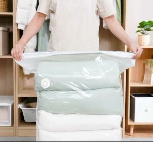 กระเป๋าการบีบอัดสูญญากาศ TAILI ตู้เสื้อผ้ากระเป๋าเก็บของไม่จำเป็น ปั๊มชั้นวางแบบประหยัดเนื้อ เสื้อผ้าตัวจัดเก็บตู้เสื้อผ้าพื้นที่ยา ความสะดวกสบายผ้าห่มผ้าห่มเสื้อผ้าผ้านวมคลุมเตียง ปริมาณ 1 ชุด