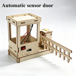 Childrens Science and Education Experiment Models DIY Smart Sensor Door Science and Education Toys and Gifts