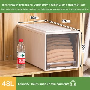 Clothing Organizer Drawer Storage Box