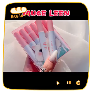 [SET ISI 6] Mugeleen Velvet Cake Lip Gloss Matte Longlasting Lipstick