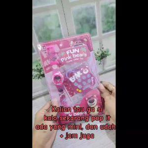 LL - NEW Jam Tangan Fun Cute Bunny Funny Little Toy [Bonus Pop IT ]