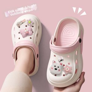 BAIMUQINGCHEN | Outdoor & Indoor Wear Children EVA Anti-Collision Clogs