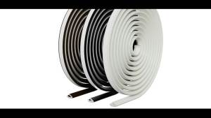 6m Self Adhesive PU Foam Window Seal Strip Windproof Dustproof Door Weather Stripping Soundproof Gap Filler for Sliding Windows