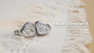 Kbear | KBEAR TBX Tourbillon X IEMS In-Earphone Wired Headphones 10mm CVD-Coated Carbon Fiber Diaphragm Deep Bass Gaming Headset