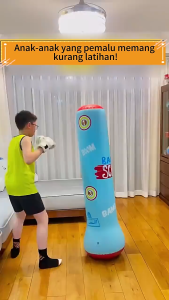 Stand Boxing Anak / Samsak Angin / stand boxing ball FA