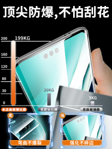 Huawei Mate60 pro Tempered Glass Screen Protector Curved Surface Porsche Design Masterpiece Edition Anti-Fingerprint Shockproof