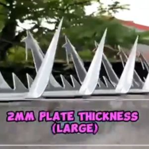 Anti-Climb Spikes: Galvanized Sharp Wall Spikes for Top of Walls & Fences | 1.25m Anti-Theft Fence Spike Gate Hardware