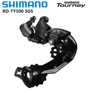 SHIMANO | SHIMANO TOURNEY RD-TY500 Rear Derailleur SGS 6 7 Speed Rear Derailleur MTB Bike Bicycle Variable Speed Drive Original