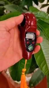 Máy đếm số niệm phật nhựa ABS vân gỗ 2 màu