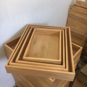 Baki hantaran jati belanda kotak seserahan pernikahan