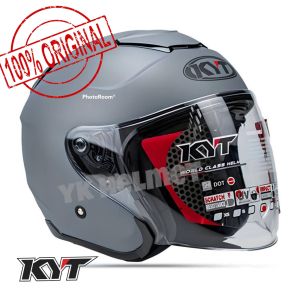 kyt kyoto ori HELM KYT KYOTO R Gorila Grey Doff 100%original kyoto grey dof