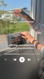 Radio Klasik Portable Internasional F-4250 AC/DC Jadul 3 Band FM AM SW Suara Jernih
