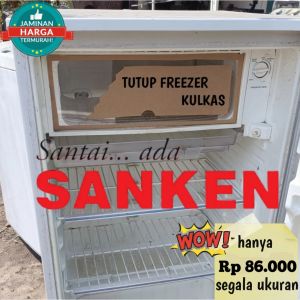 TUTUP FREEZER KULKAS SANKEN AKRILIK CUSTOM TERMURAH