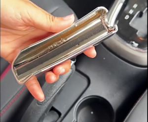 Handbrake Decor Cover HandBrake Grip Covers Handle Sleeve Leather Protector Handbrake Anti Slip Decor Cover For Honda City Honda