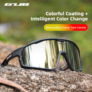 GUB New Cycling Glasses Spring Summer High Strength Polarizing Lenses Men Women Dual Use Day Night Photochromic Bike Windproof UV400 Eyewear Goggle Outdoor Sports Glasses Sunglasses