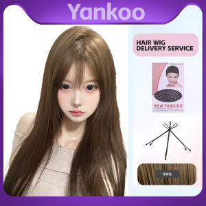 Công Chúa Lolita Tóc giả hóa trang-tóc dài thẳng với tóc mái ngang không khí Chụp Ảnh sinh viên đa năng