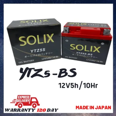 YTZ5S-BS YTZ5 BATERI MOTORSIKAL BATTERY FOR EX5 EX5 DREAM LC135 Y15ZR EGOS WAVE 125 DASH LC