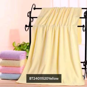 ( Thin )3G BATH TOWEL SIZE 70X140 CM COLORFUL BEAR MOTIF | QUICK DRYING MICROFIBER EMBOSSED BEAR BEACH TOWEL 20