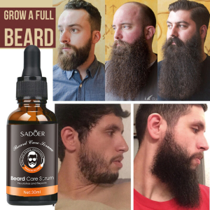 Beard Oil Beard Growth Liquid Beard Care Mustache Growth Beard Grooming Gentle Nourishment Improves Frizz Promote Beard Chest Hair Abdominal Hair Growth 30ml