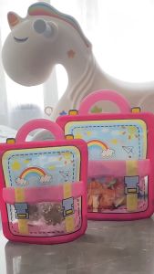 Gift bag handbag birthday gift bag packaging bag goodie bag 3D ziplock plastik 19 x 20 cm Anti Air