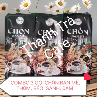Combo 3 gói cafe Chồn BAN MÊ, THƠM, BÉO, SÁNH, ĐẬM.