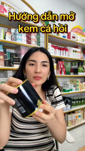 Kem Dưỡng Da Dầu Cá Hồi Cre8skin Salmon Oil Cream 80g Dưỡng Ẩm Hỗ Trợ Sáng Da Giảm Nếp Nhăn và Chống Lão Hoá