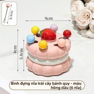 XIAOHUANGLU | Dụng Cụ Ăn Trái Cây Inox An Toàn Cho Bé