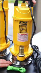 KANTO ปั๊มแช่ ไดโว่ ตัวอลูมิเนียม ท่อ 1/1.5/20 นิ้ว รุ่น KT-FORCE-QDX10  KT-FORCE-QDX15  KT-FORCE-QDX20