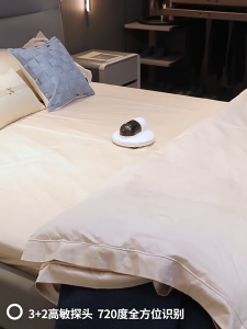 SG【Ready Stock】Mite remover Luxury Bed UV-C Robot Gold-Plated Brushes 60-Min Runtime & Hotel-Grade Sterilization Mite remover