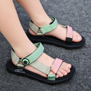 DTHN | Childrens Sports Sandals Soft Bottom Anti-slip Beach Shoes Boys Summer Footwear Breathable Upgraded Model 2024 New Arrival
