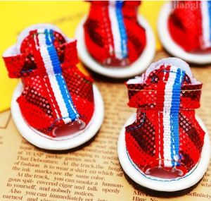Summer Style Dog Shoes for Small Dogs Teddy Bichon Chihuahua Poodle 4 Paws Pet Cooling Sandals Dog Accessories KBL Brand