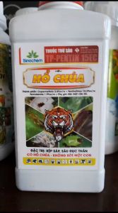 HỔ CHÚA 3 hoạt chất thuốc đặc tr ị Rệp sáp + Sâu đục thân gây h.ại cây trồng chai 450ml