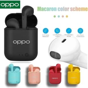♥100% sản phẩm gốc + Miễn phí vận chuyển♥Bluetooth không dây Heaphones Oppo i12 Tai nghe TWS Stereo tiếng ồn hủy bỏ tai nghe bluetooth thể thao chống nước Bộ Tai nghe nhạc