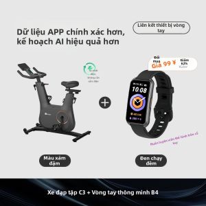Keep | Xe Đạp Fitness Giảm Cân Im Lặng với Màn Hình Màu