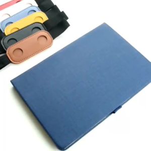 PU Leather Pen Case with Elastic Band Single Pen Holder for Notebook Portable School Office Stationery Pencil Pouch
