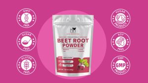 Organic Beetroot Powder Superfood to Boost Daily Nutrition Energy & Stamina Support Lower Blood Pressure Heart & Immune Health