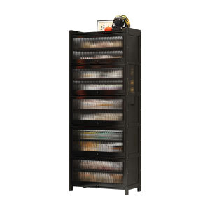 ZHUSHANXIA | Anti-theft Dust-proof Home Shoe Rack with Lock Large Capacity Storage