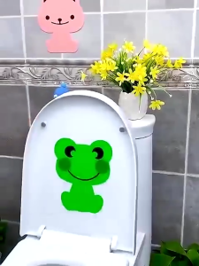 Toilet Deodorant Cute Sticker Bathroom Air Fresherner Perfume Thickened