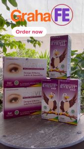 EYEVIT Suplemen Mata Eye Vitamin Kesehatan Mata Billberry Lutein