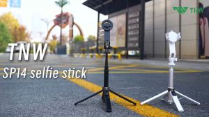 TNW SP14 Magnetic Selfie Stick 135cm Magsafe Tripod Bluetooth Remote Magnetic Phone Holder With Fill Light For travel