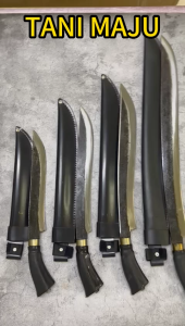 TANI MAJU / PISAU GOLOK BERSARUNG / PISAU ALATPERTANIAN / MODEL 112/ 115 / 117 / A123