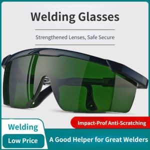Welding Glasses Eye Protection Goggles for Welders Anti-glare and Anti-arc Glasses UV-resistant Welders Protective Glasses