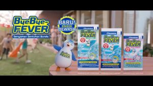 Bye Bye Fever Anak - Kompres Penurun Demam Untuk Anak-anak isi 5 Sachet