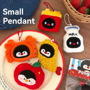 1/9/18Pcs Cartoon Penguin Doll Pendant Cute and niche Plush Pendant Backpack Keychain Decoration Small Doll