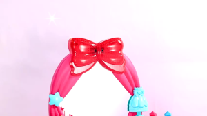 Make Up Desk Playset Toddler Vanity Toys for Girls Kids Vanity Set with Chair Pretend Play Princess Toy Makeup Table