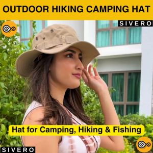 Camping Hat Cap Topi Cowboy Hat Hiking Bucket Hat Jungle Cap Hat Boonie Hat Fishing Hat Fisherman Hat Forest Men Women