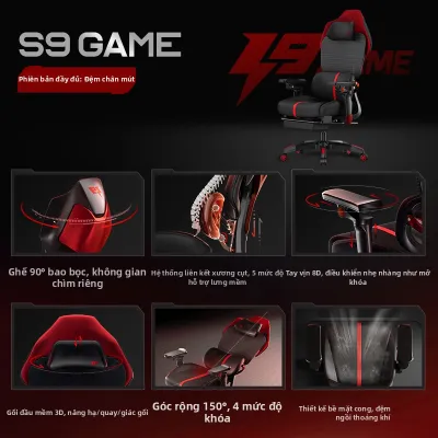 YANXUAN | Ghế gaming công thái học dạng buồng lái nhập vai