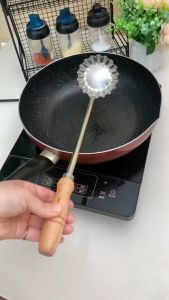 1Pc Stainless Steel Meatball Spoon Pancake Scoop Meat Pie Maker Non-stick Fried Food Mold Kitchen Cooking Tools