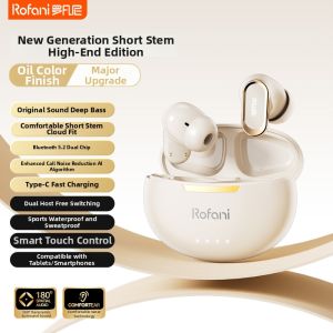 Rofani | Wireless Call Noise Cancelling Long Battery Life Bluetooth Earphones