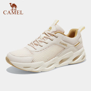 Cameljeans Mens Outdoor Casual Shoes Summer New Mesh Breathable Non-slip Lightweight Soft-soled Sports Shoes